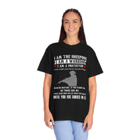 Militärisches Unisex-T-Shirt, stückgefärbt