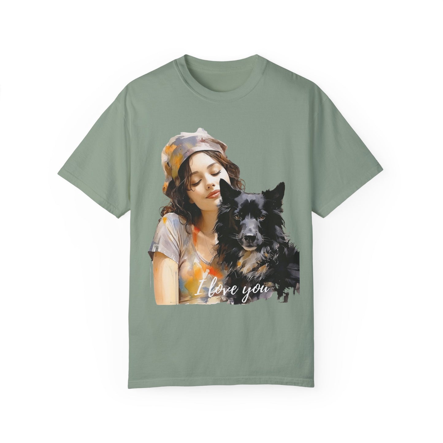 Artistic touch (Dogs) Unisex Garment-Dyed T-shirt