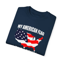 Militärisches Unisex-T-Shirt, stückgefärbt