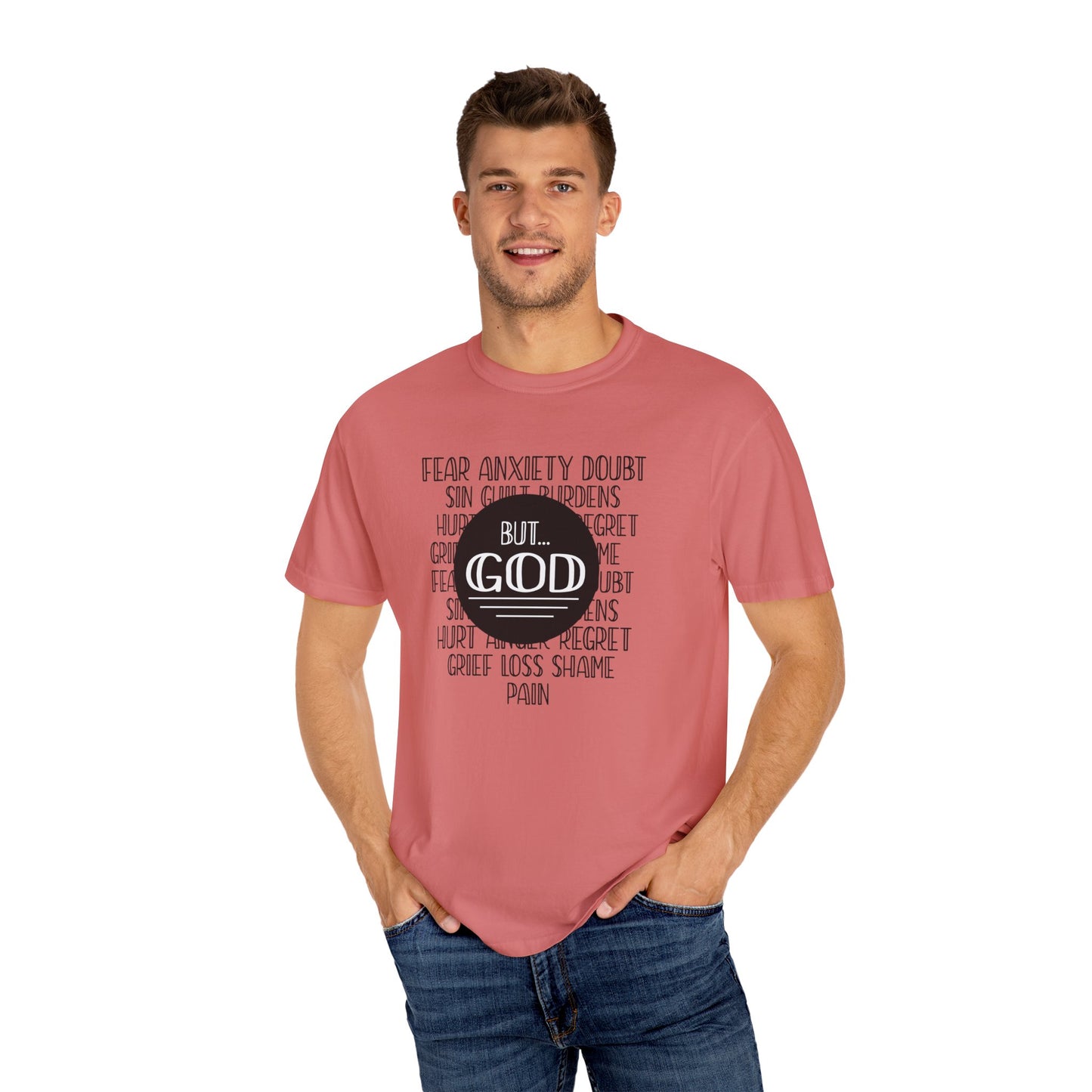 Cristian Unisex Garment-Dyed T-shirt