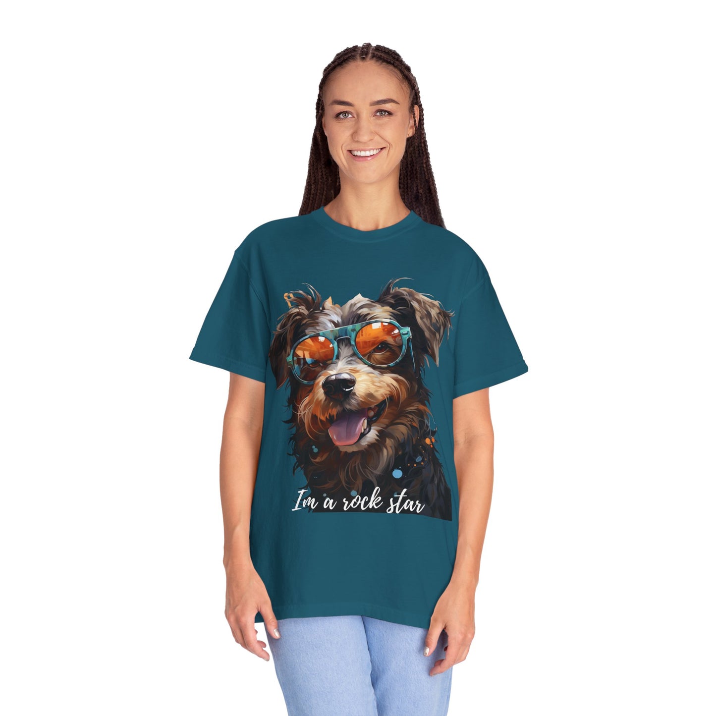 Artistic touch (Dogs) Unisex Garment-Dyed T-shirt