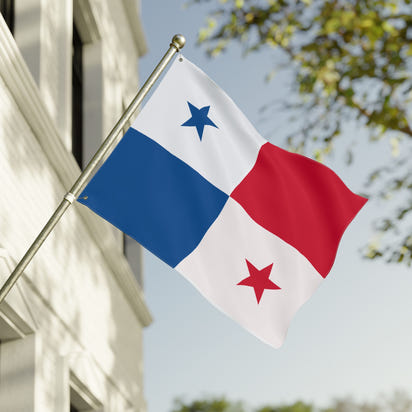 Bandera exterior Panamá.