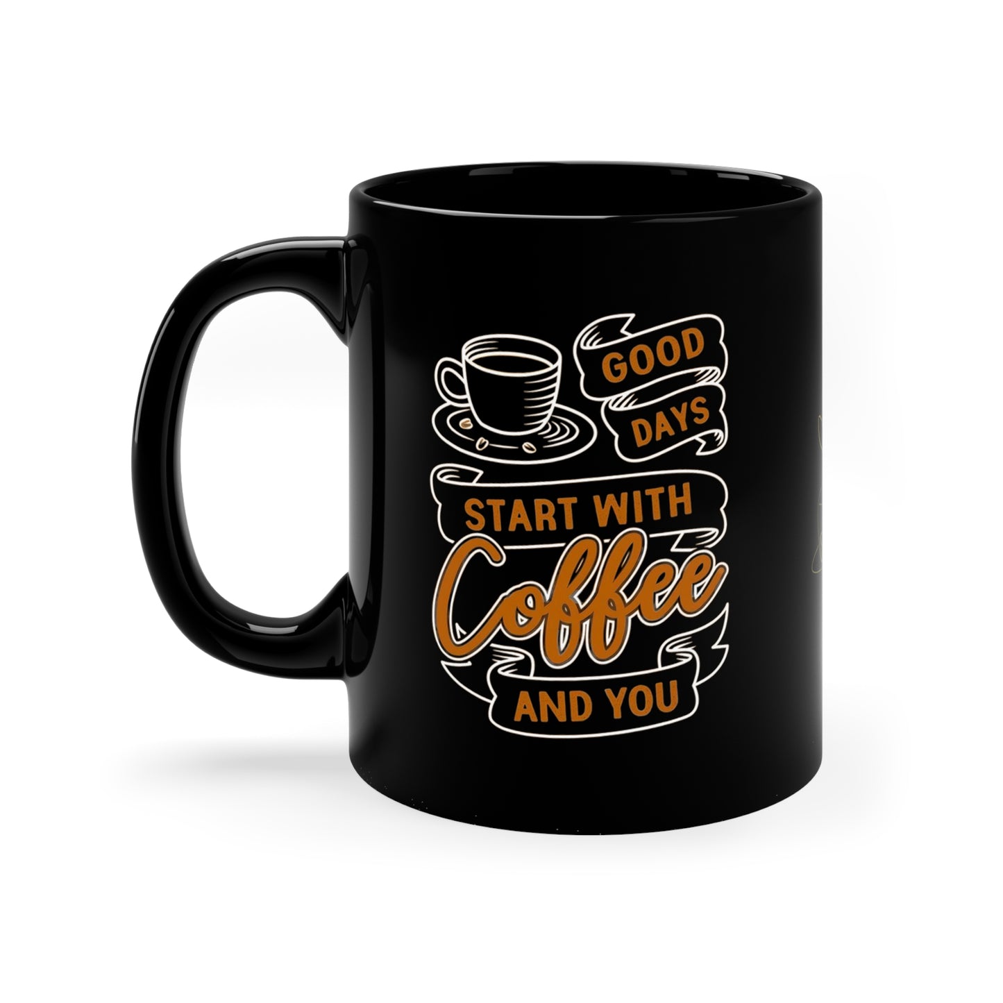 11oz Black Mug 11oz