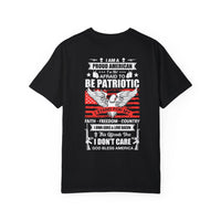 American Patriot Unisex Garment-Dyed T-shirt 5