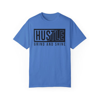 Unisex-T-Shirt aus stückgefärbtem Material