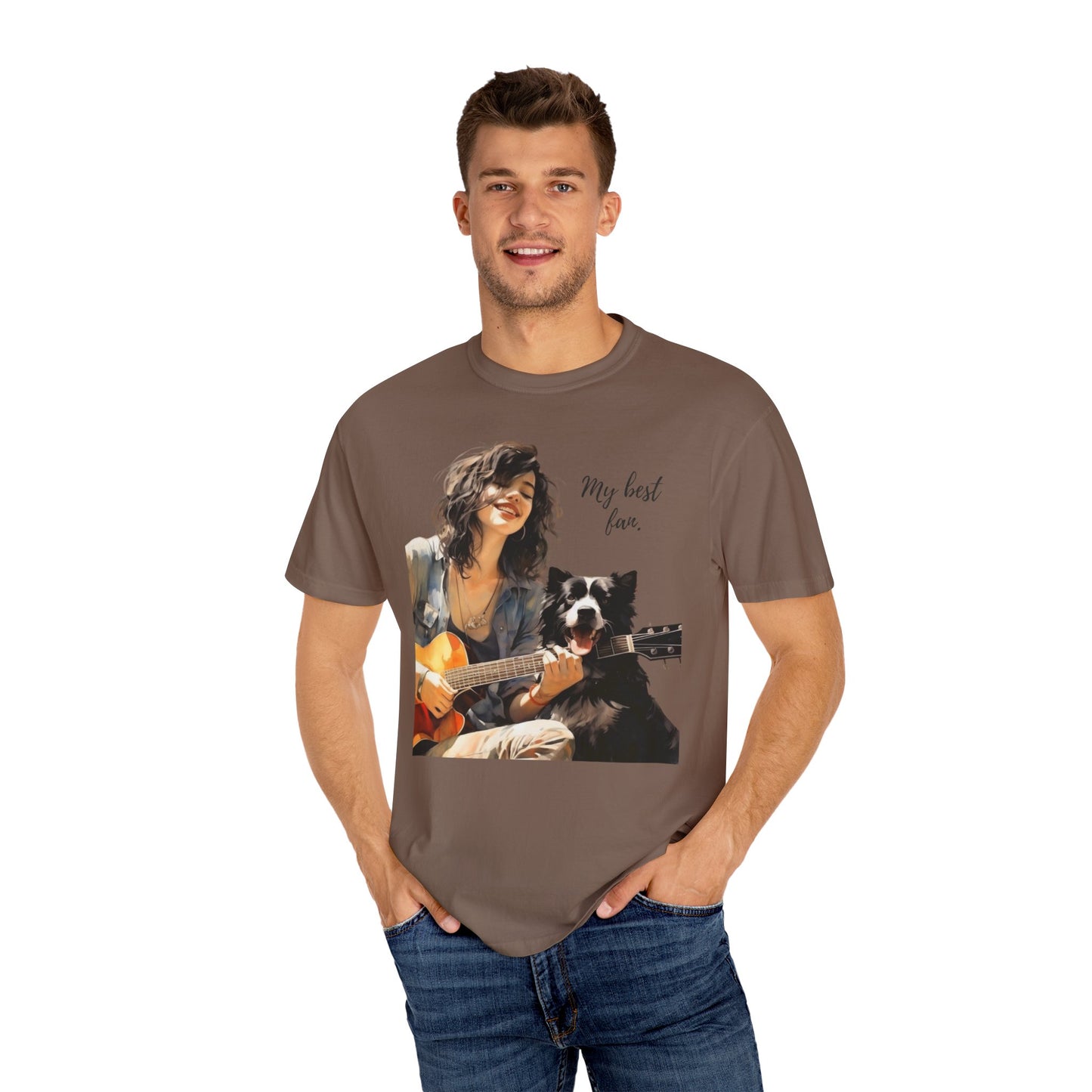 Artistic Touch (Dogs) Unisex Garment-Dyed T-shirt