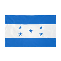 Bandera hondureña de doble cara, pancarta decorativa para exteriores, emblema nacional, decoración del hogar, regalos para celebraciones.