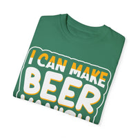 Unisex-T-Shirt aus stückgefärbtem Material