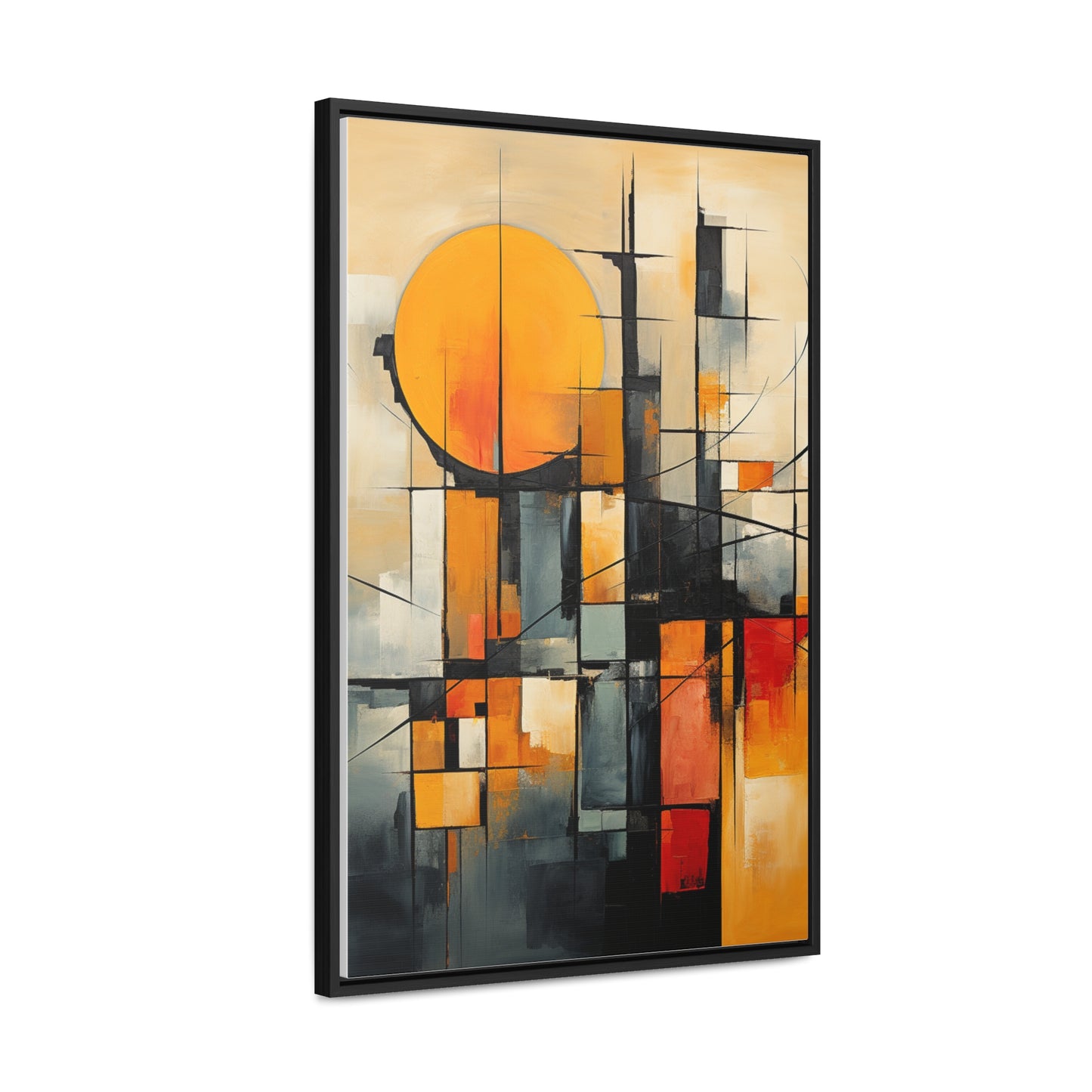 Fine art Gallery Canvas Wraps, Vertical Frame "Twilight"