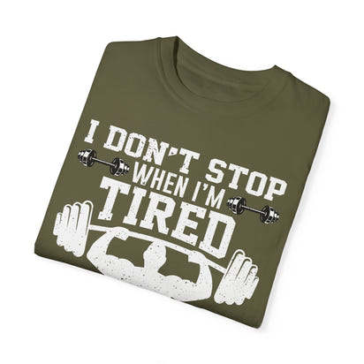 Camiseta unisex teñida en prenda