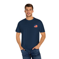 Militärisches Unisex-T-Shirt, stückgefärbt