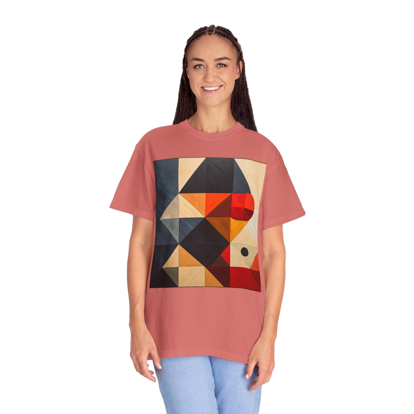 Artistic touch (Geometry) Unisex Garment-Dyed T-shirt