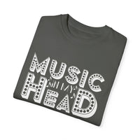 (Música)Camiseta unisex teñida en prenda