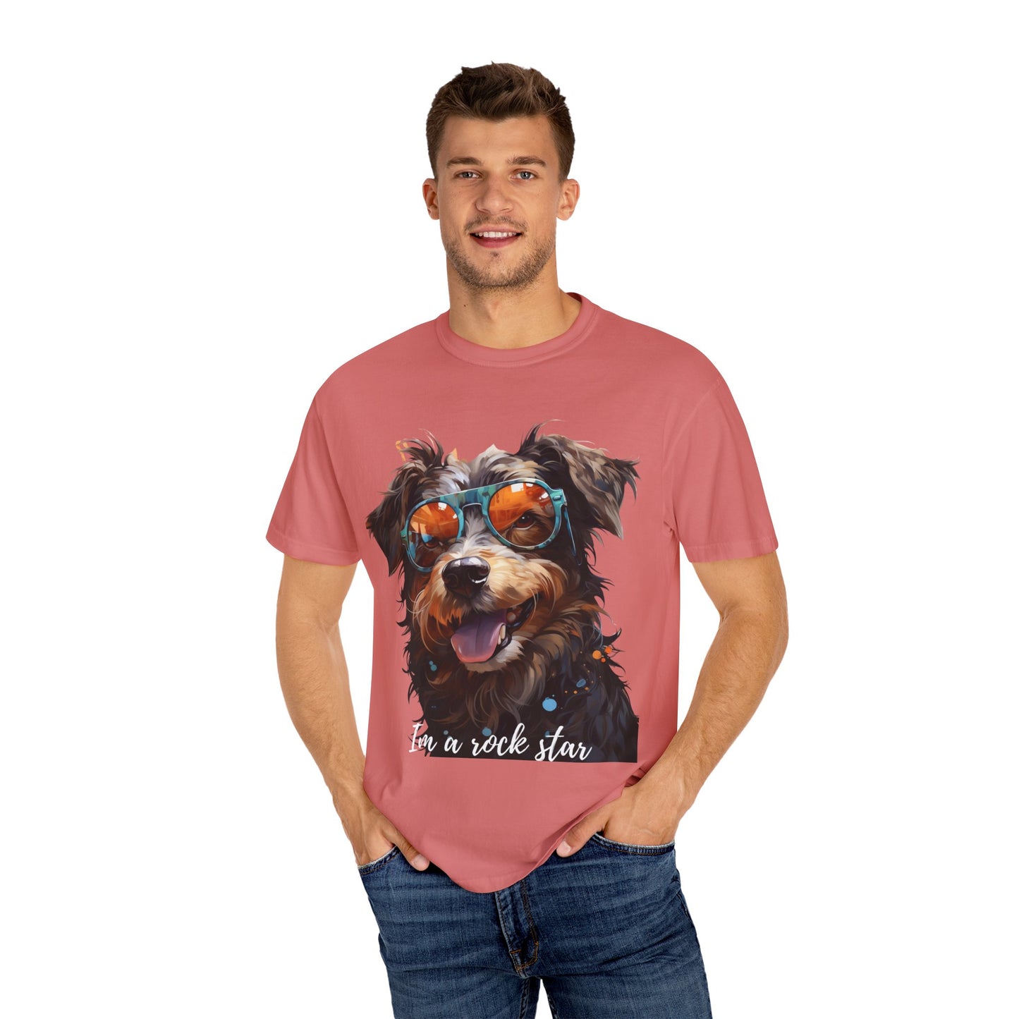 Artistic touch (Dogs) Unisex Garment-Dyed T-shirt