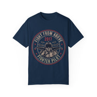 Militärisches Unisex-T-Shirt, stückgefärbt