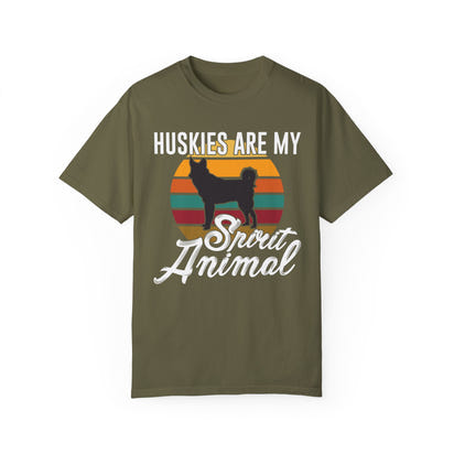 Camiseta unisex teñida en prenda