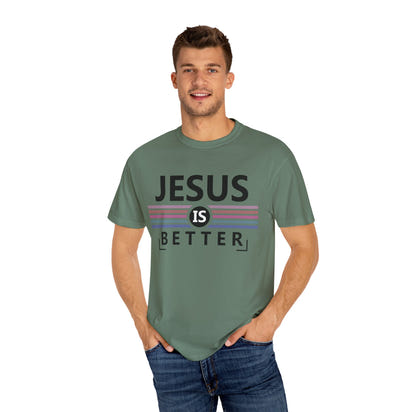Cristian Unisex Stückgefärbtes T-Shirt