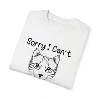 Unisex-T-Shirt aus stückgefärbtem Material