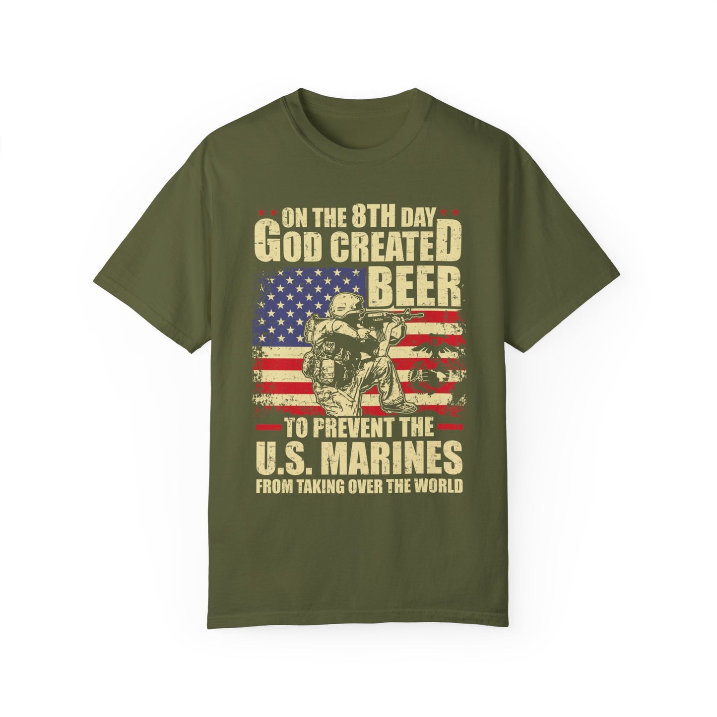 Military Unisex Garment-Dyed T-shirt