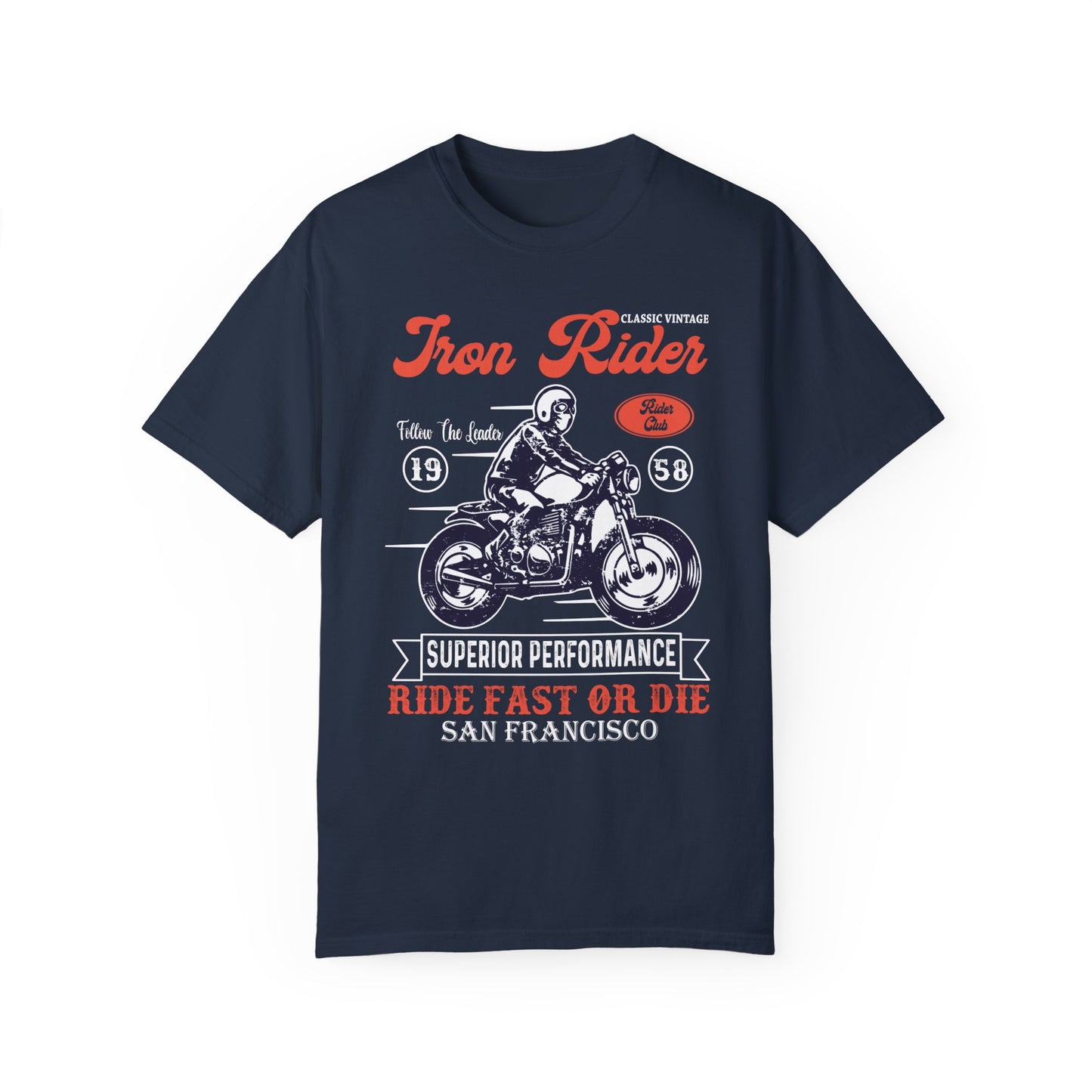 (Motorbike) Unisex Garment-Dyed T-shirt