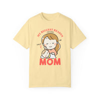 Unisex-T-Shirt aus stückgefärbtem Material