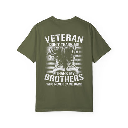 Military Unisex Garment-Dyed T-shirt