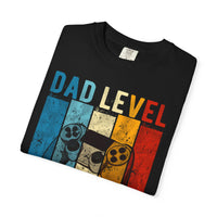 „Dad Level Unlocked“-T-Shirt, Gaming-Shirt, Unisex-Shirt, Vatertagsgeschenk, Gamer-Papa-Kleidung