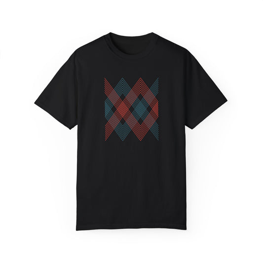 Geometry Unisex Garment-Dyed T-shirt