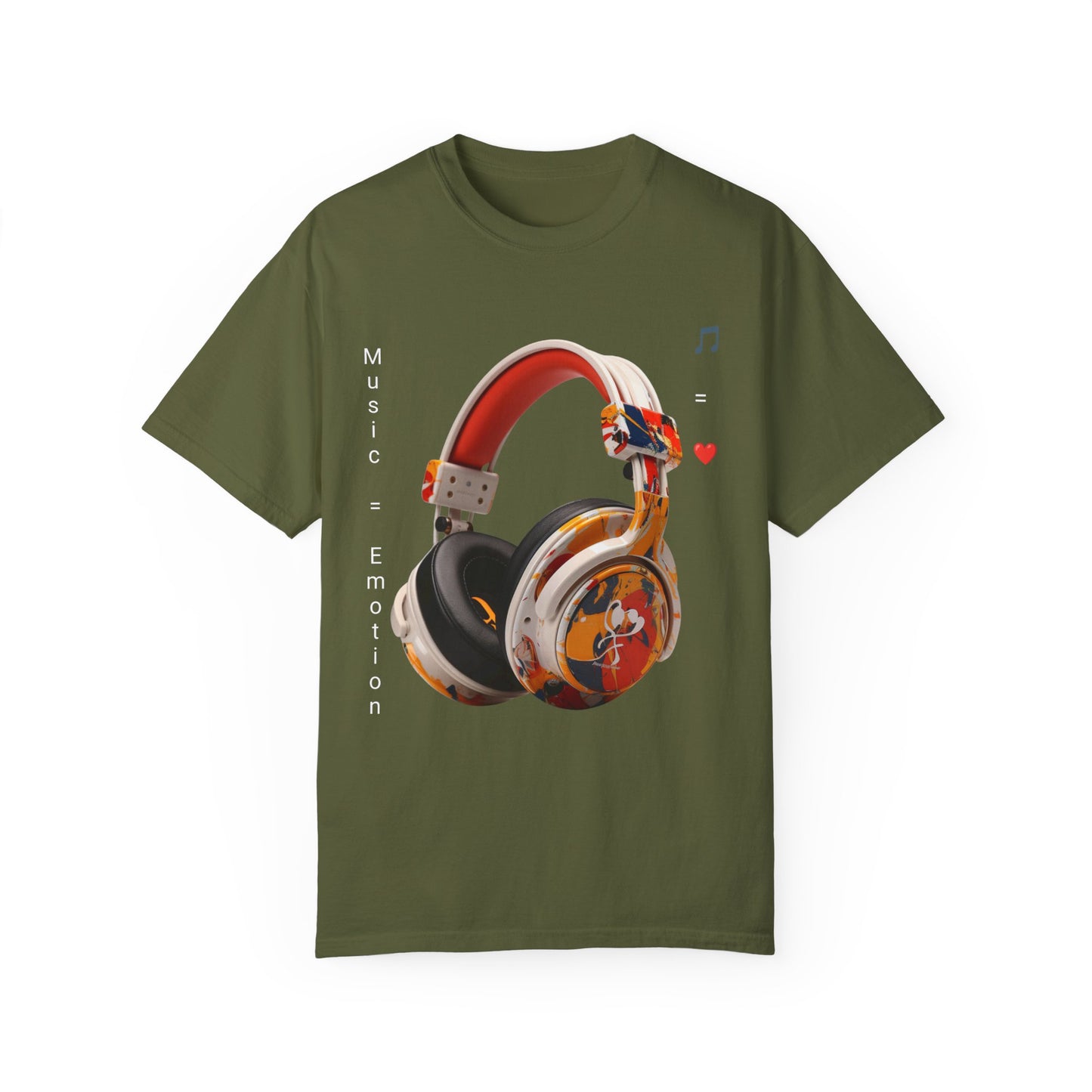 Artistic touch (Music) Unisex Garment-Dyed T-shirt