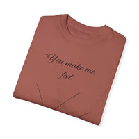 Camiseta unisex teñida para San Valentín