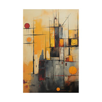 Leinwandbild „Nachbarschaft“, matt, auf Keilrahmen, 0,75 Zoll