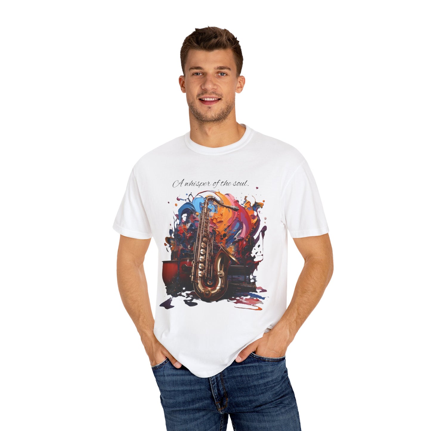 Artistic touch (Music) Unisex Garment-Dyed T-shirt