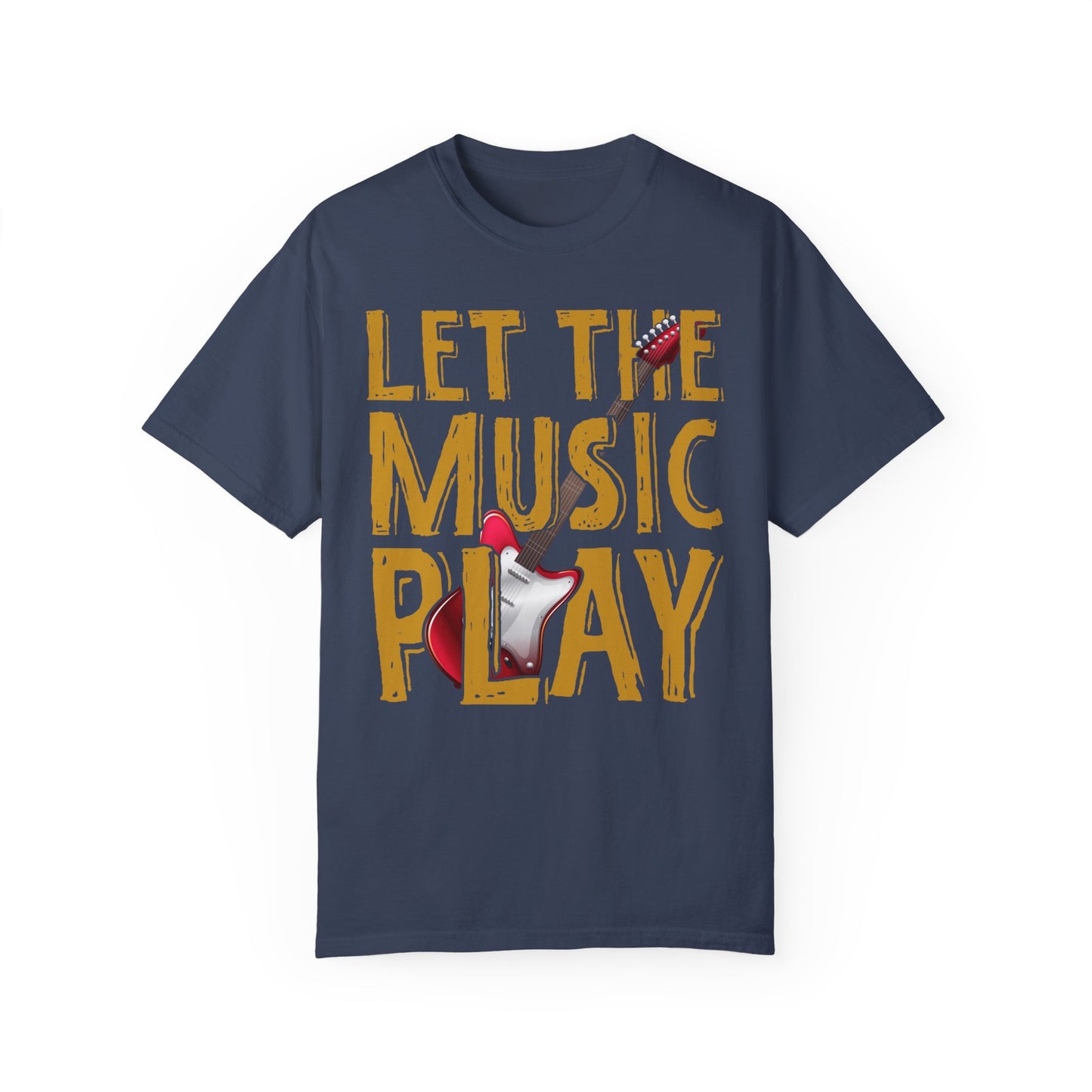 (Music)Unisex Garment-Dyed T-shirt