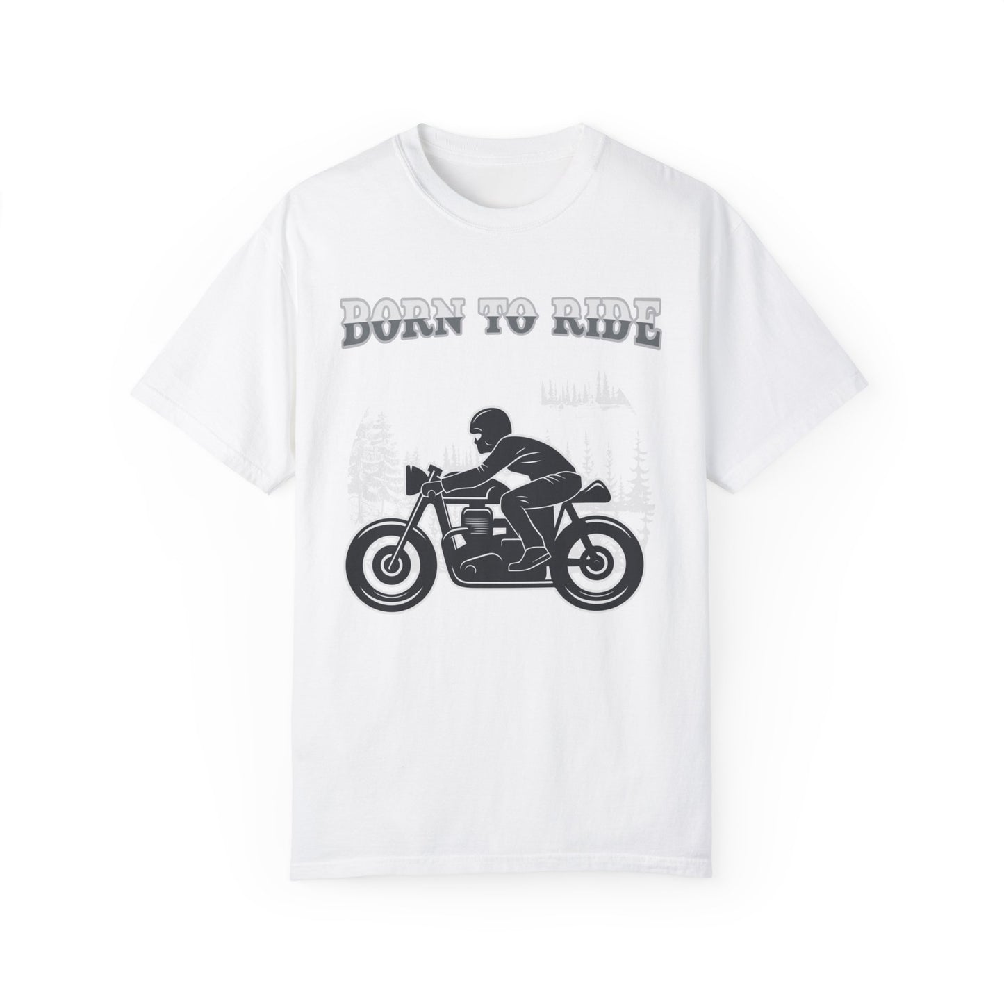 (Motorbike) Unisex Garment-Dyed T-shirt