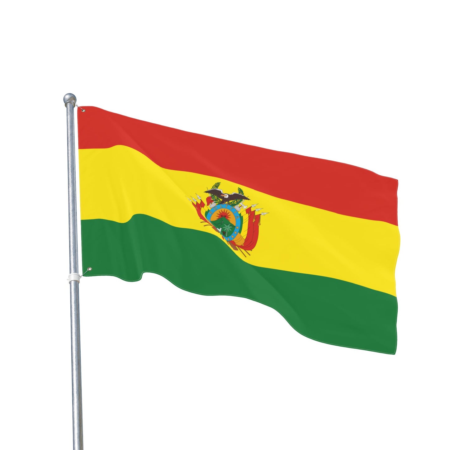 Doppelseitige Flagge – Bolivien, Dekorative Gartenflagge, Außenbanner, Heimdekoration, Flagge für Feierlichkeiten