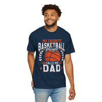 Basketballspieler-T-Shirt für Väter, Geschenkidee für Väter, Basketballbekleidung, Unisex-T-Shirt, Vatertagsgeschenk, Sportshirt