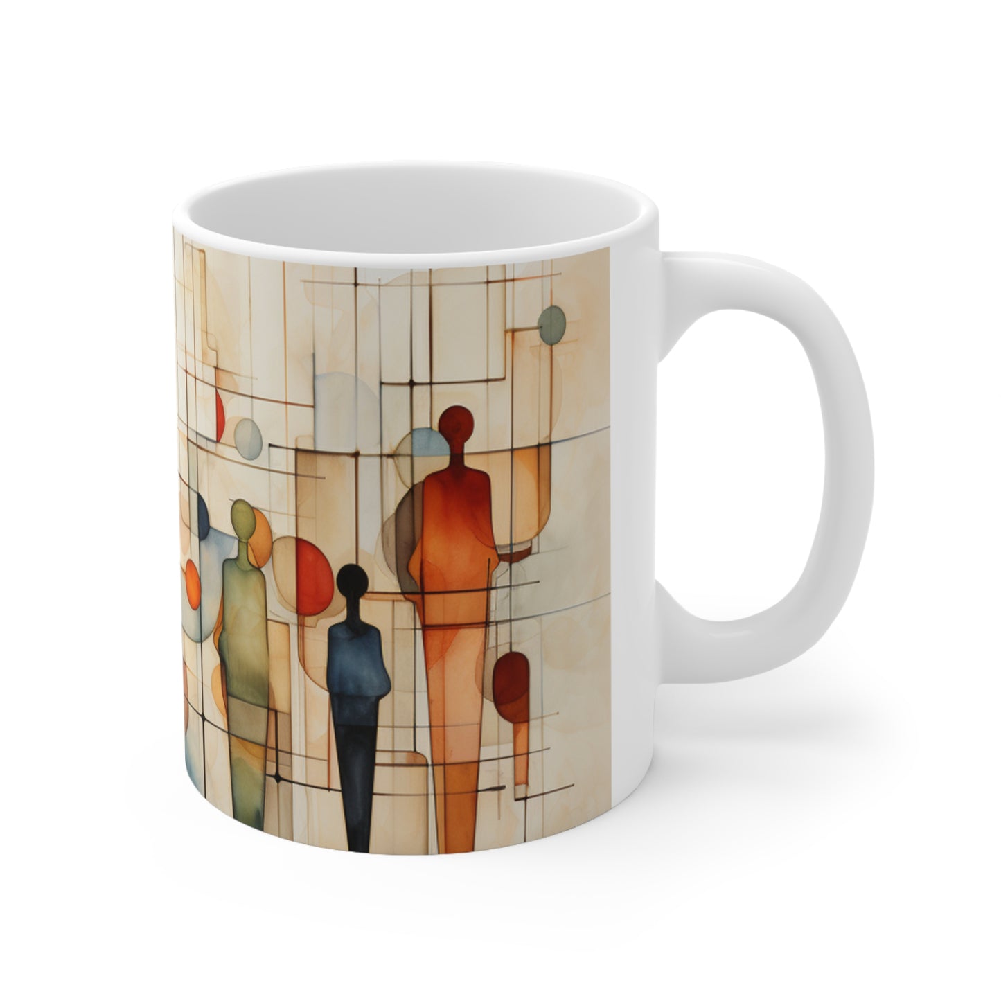 Mug artistic touch ceramic Mug 11oz