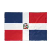 Bandera de República Dominicana de doble cara, decoración de exteriores, barbacoa de verano, orgullo nacional, hogar y jardín, eventos deportivos, regalos