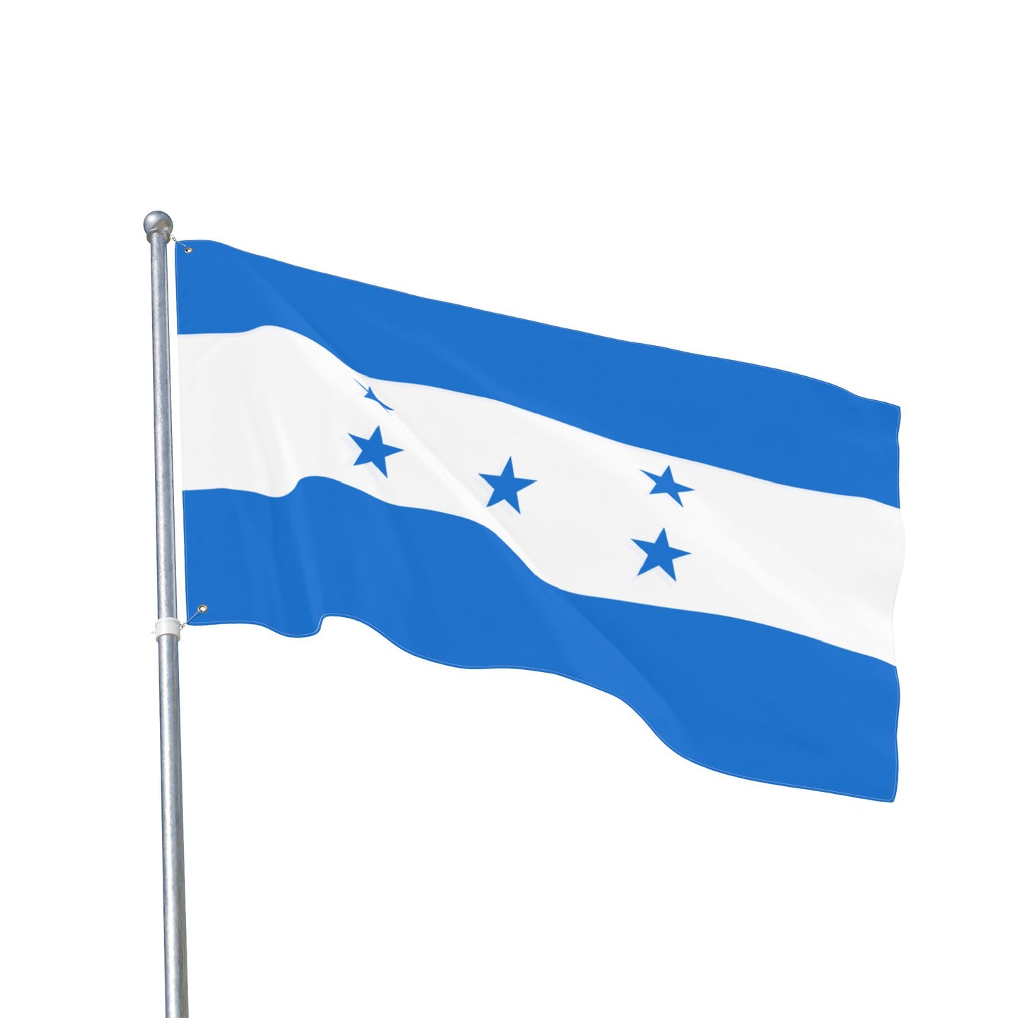 Bandera hondureña de doble cara, pancarta decorativa para exteriores, emblema nacional, decoración del hogar, regalos para celebraciones.