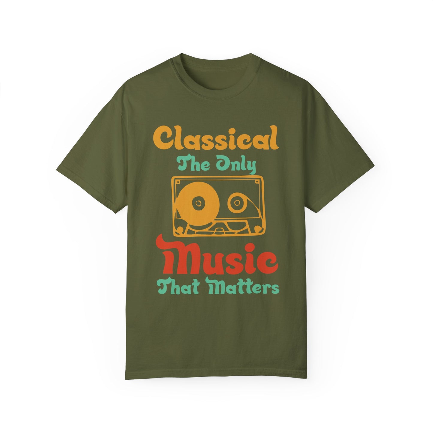 (Music)Unisex Garment-Dyed T-shirt