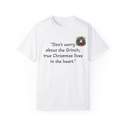 Camiseta unisex teñida en prenda