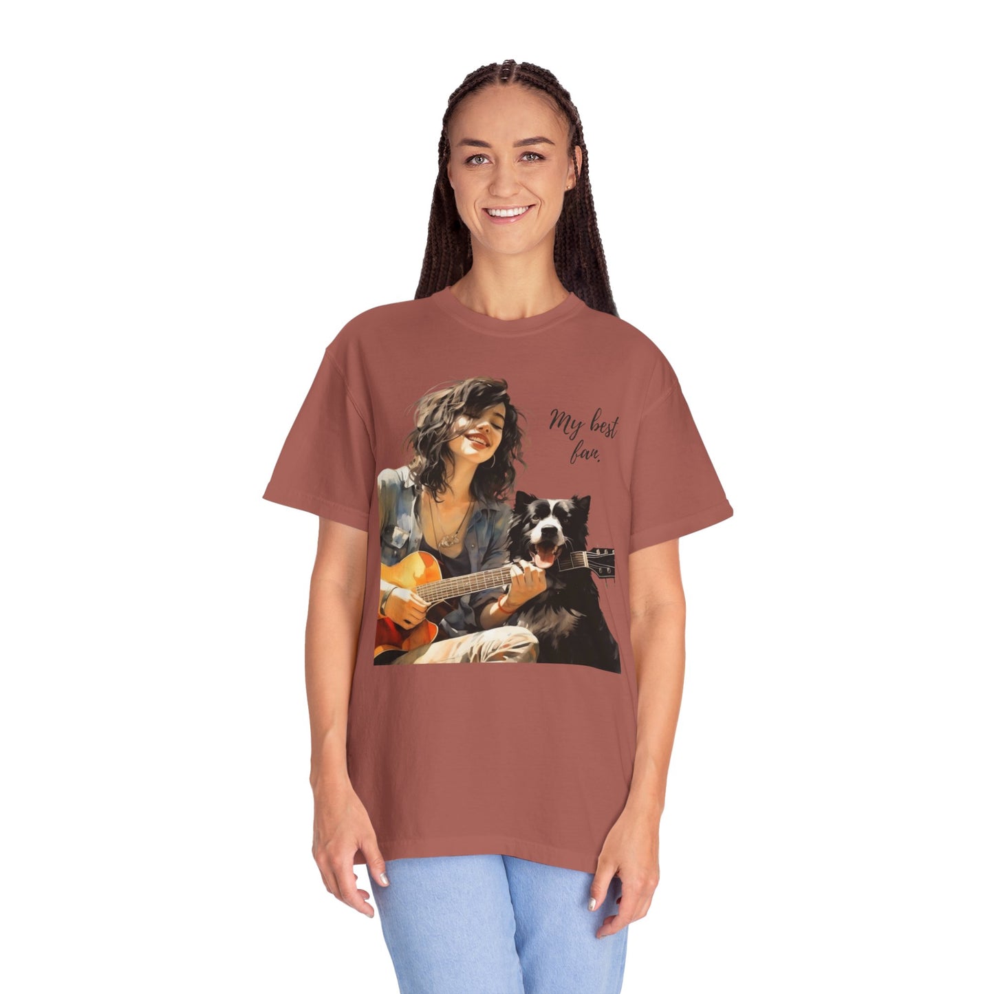 Artistic Touch (Dogs) Unisex Garment-Dyed T-shirt