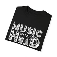 (Música)Camiseta unisex teñida en prenda