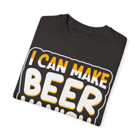 Unisex-T-Shirt aus stückgefärbtem Material