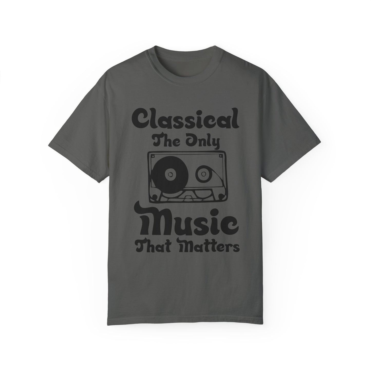 (Music)Unisex Garment-Dyed T-shirt