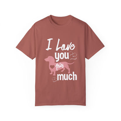 Camiseta unisex teñida en prenda