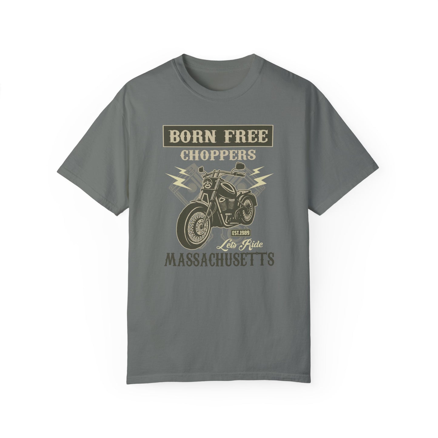 (Motorbike) Unisex Garment-Dyed T-shirt