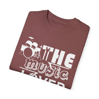 (Música)Camiseta unisex teñida en prenda