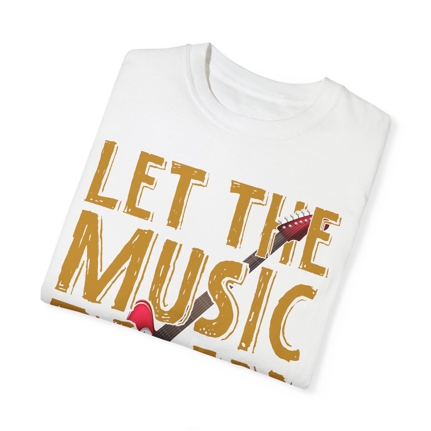 (Music)Unisex Garment-Dyed T-shirt