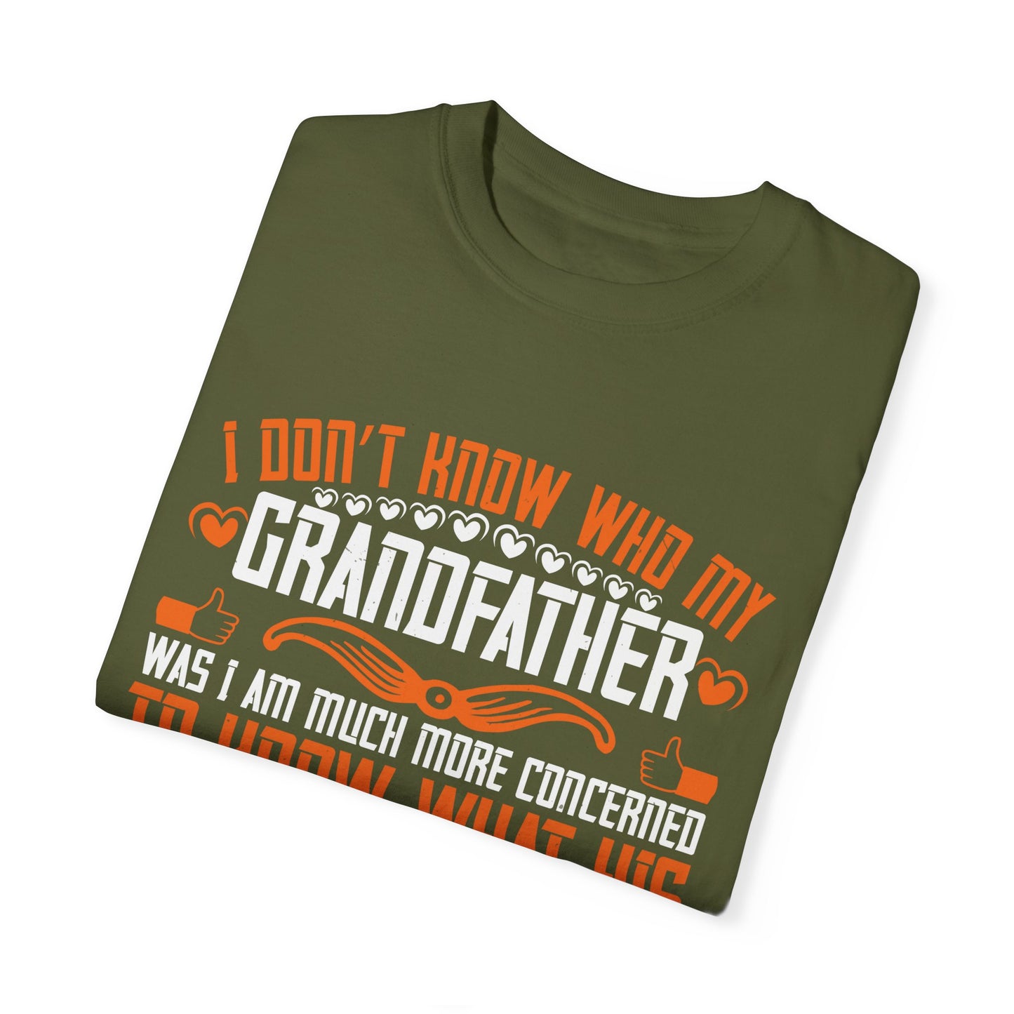 (Grandfather) Unisex Garment-Dyed T-shirt